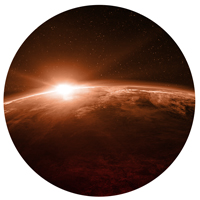 IYBSSD2022 Levé de soleil sur la planète terre